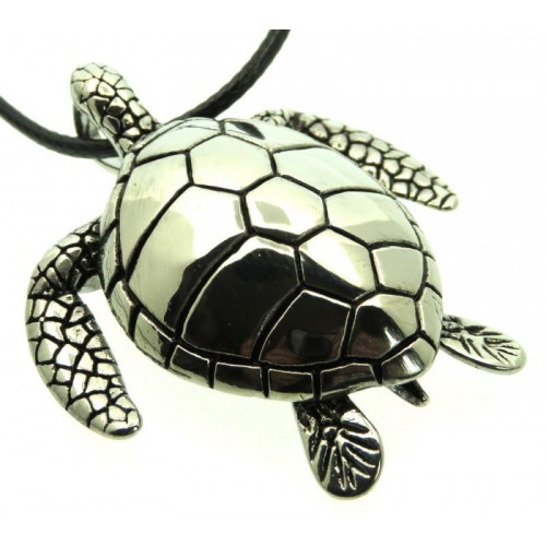 Stainless Steel Turtle Pendant